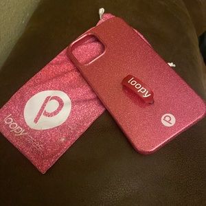 Pink Sparkle Loopy Case